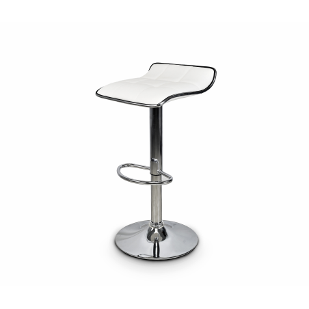 Hoker regulowany, kuchenny, barowy VIA biały Eco