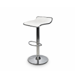 Hoker regulowany, kuchenny, barowy VIA biały Eco