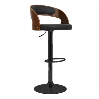 Stołek, hoker regulowany drewno - wyspa, jadalnia Loft rustykalny