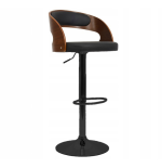 Stołek, hoker regulowany drewno - wyspa, jadalnia Loft rustykalny