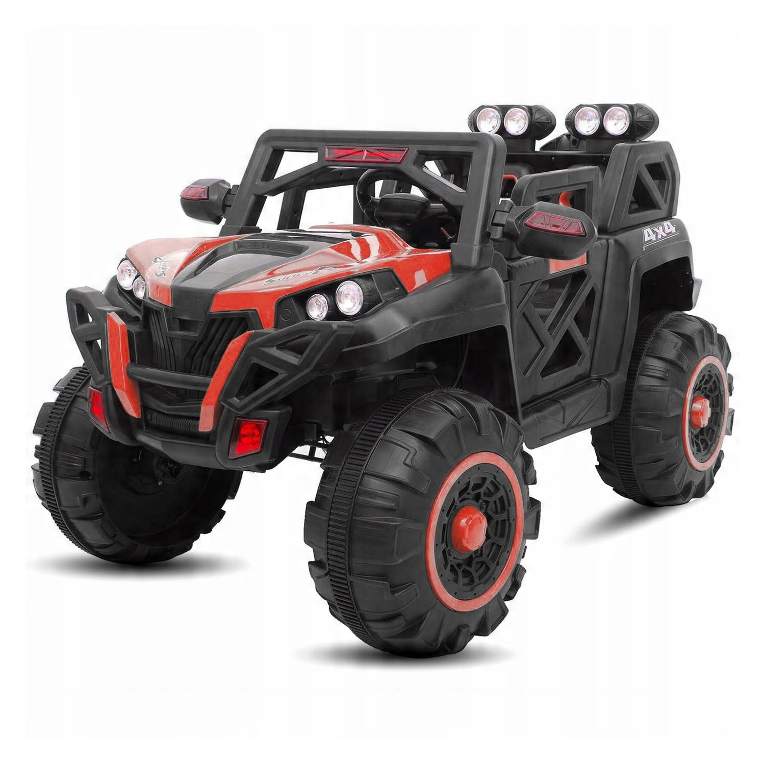 AUTO BUGGY PERFORMANCE RED NA AKUMULATOR, MOCNY, BEZPIECZNY CZERWONY