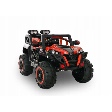 AUTO BUGGY PERFORMANCE RED NA AKUMULATOR, MOCNY, BEZPIECZNY CZERWONY