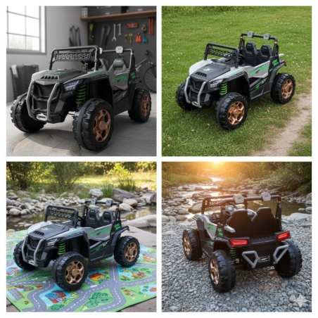 AUTO BUGGY PRO MAX NA AKUMULATOR, 2-OSOBOWE, MOCNY, BEZPIECZNY