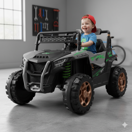 AUTO BUGGY PRO MAX NA AKUMULATOR, 2-OSOBOWE, MOCNY, BEZPIECZNY