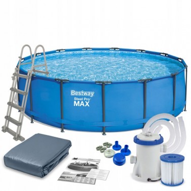 Basen stelażowy okrągły 16015L Bestway 56438
