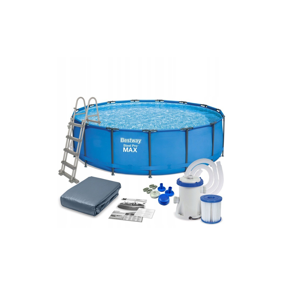 Basen stelażowy okrągły 16015 L Bestway 56438