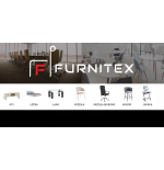 Sofa Imperia dwuosobowa czarna Welurowa GLAMOUR złote nogi