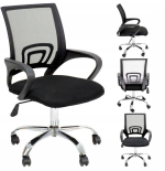 FOTEL KRZESŁO BIUROWE Z55 BLACK DLA DZIECI