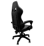 Fotel gamingowy, obrotowy, do biura, czarny nowoczesny