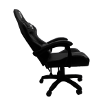 Fotel gamingowy, obrotowy, do biura, czarny nowoczesny