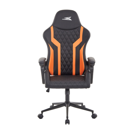 Fotel gamingowy, obrotowy, do biura, czarno zielony nowoczesny