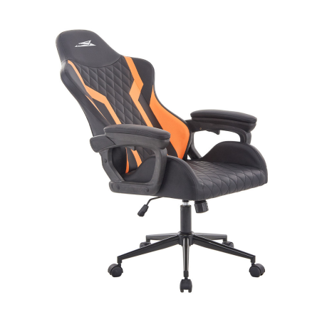 Fotel gamingowy, obrotowy, do biura, czarno zielony nowoczesny