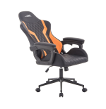 Fotel gamingowy, obrotowy, do biura, czarno zielony nowoczesny