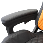 Fotel gamingowy, obrotowy, do biura, czarno zielony nowoczesny