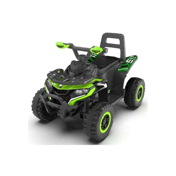 Dziecięcy Elektryczny Quad dla Dzieci z MP3 i LED - Zielony