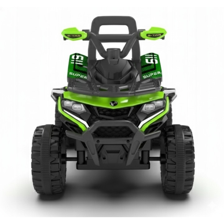 Dziecięcy Elektryczny Quad dla Dzieci z MP3 i LED - Zielony