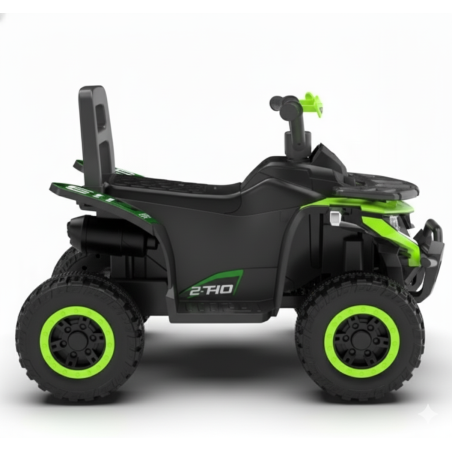Dziecięcy Elektryczny Quad dla Dzieci z MP3 i LED - Zielony