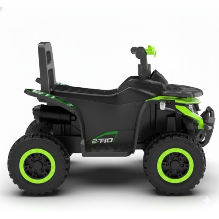 Dziecięcy Elektryczny Quad dla Dzieci z MP3 i LED - Zielony