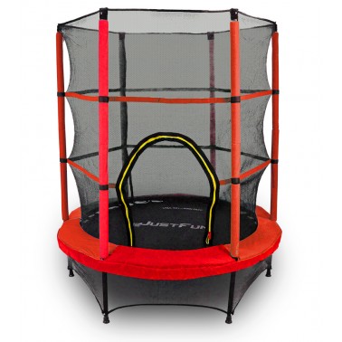 TRAMPOLINA do wewnątrz 140cm JUST FUN czerwona