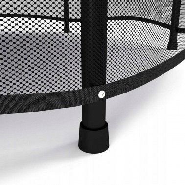 TRAMPOLINA do wewnątrz 140cm JUST FUN czerwona
