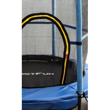 TRAMPOLINA do wewnątrz 140cm JUST FUN czerwona