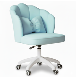 Obrotowy fotel biurowy, krzesło do pracowni, dla dziecka BUENO Turkusowe