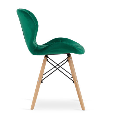 Krzesło RIPIANO VELVET GREEN 1SZT