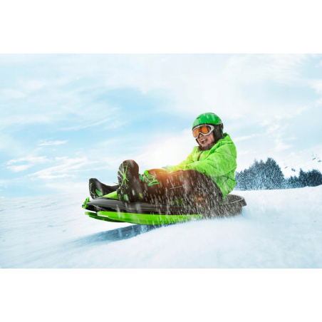 Śnieżne sanki BOBSLEJ Stratos, ZIELONE