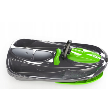 Śnieżne sanki BOBSLEJ Stratos, ZIELONE