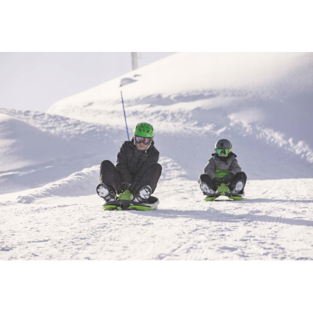 Śnieżne sanki BOBSLEJ Stratos, ZIELONE