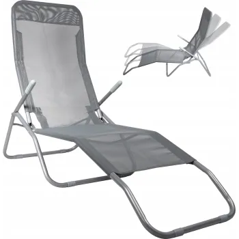 Leżak Basic ZERO GRAVITY szary