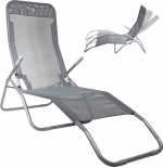 Leżak Basic ZERO GRAVITY szary
