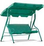Huśtawka ogrodowa 3 osobowa zielona