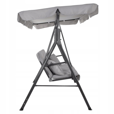 HIT Huśtawka ogrodowa 3os szara