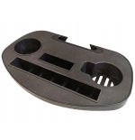 Półka, podstawka, tacka do leżaka czarna