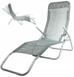 Leżak Basic ZERO GRAVITY szary