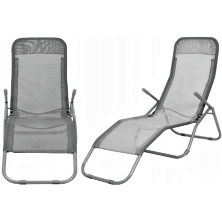 Leżak Basic ZERO GRAVITY szary