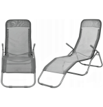 Leżak Basic ZERO GRAVITY szary
