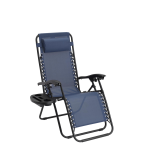Leżak wzmacniany ZERO GRAVITY Niebieski