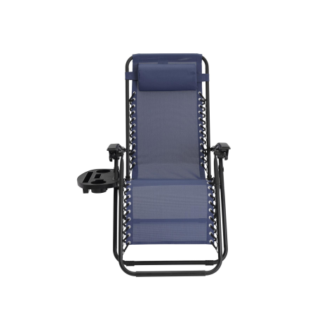 Leżak wzmacniany ZERO GRAVITY Niebieski
