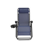 Leżak wzmacniany ZERO GRAVITY Niebieski