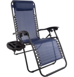 Leżak wzmacniany ZERO GRAVITY Niebieski