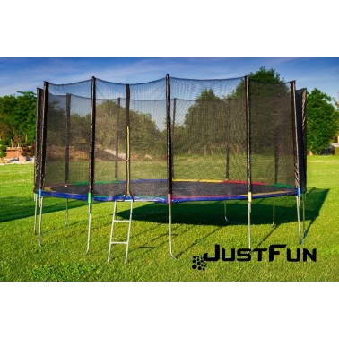 MATA DO TRAMPOLINY JUST FUN 10FT 60 SPRĘŻYN