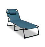 Leżak leżanka NEON niebieski