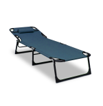 Leżak leżanka NEON niebieski