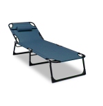 Leżak leżanka NEON niebieski