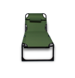 Leżak leżanka NEON CIEMNOZIELONY