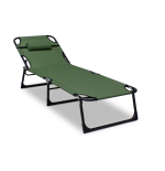 Leżak leżanka NEON CIEMNOZIELONY