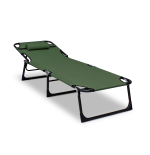 Leżak leżanka NEON CIEMNOZIELONY