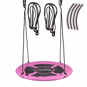 Bocianie gniazdo różowe FLY JUST FUN 100CM